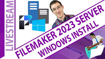 Install FileMaker Server 2023 on Windows - Claris FileMaker Server 2023 Install on Windows