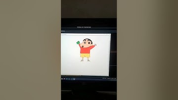 Draw Shinchan using python 😎😈#shorts #python #coding