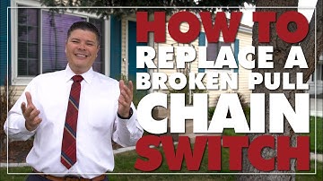 How To Replace A Broken Pull Chain Switch On A Ceiling Fan
