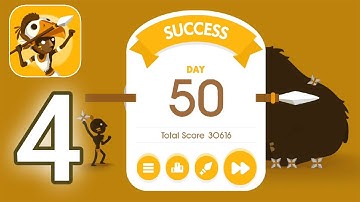 Big Hunter - Gameplay Walkthrough Part 4 - The Mammoth Story Day 41 - 50 Completed (iOS, Android)