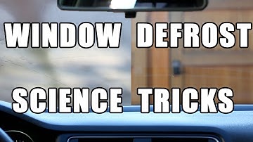 Defog your windows TWICE as fast using SCIENCE- 4 easy steps