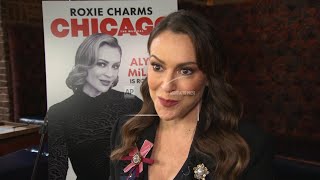 Alyssa Milano previews her Broadway debut in 'Chicago'