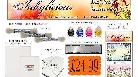 INKYLICIOUS INK DUSTER STARTER KIT