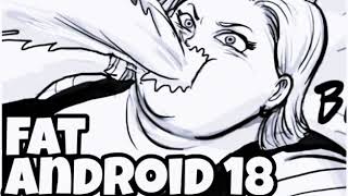 Super Buu Inflando A La Androide 18