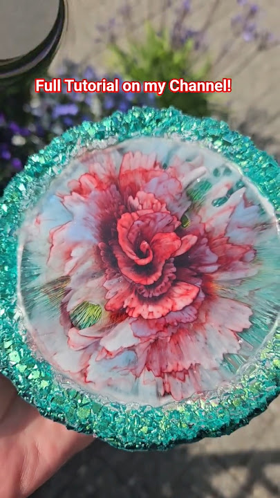 Resin Art Rose Flowers | PPA 3D Bloom Collab