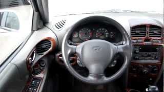 2003 Hyundai Santa Fe GLS, white - Stock# B2020A - Interior