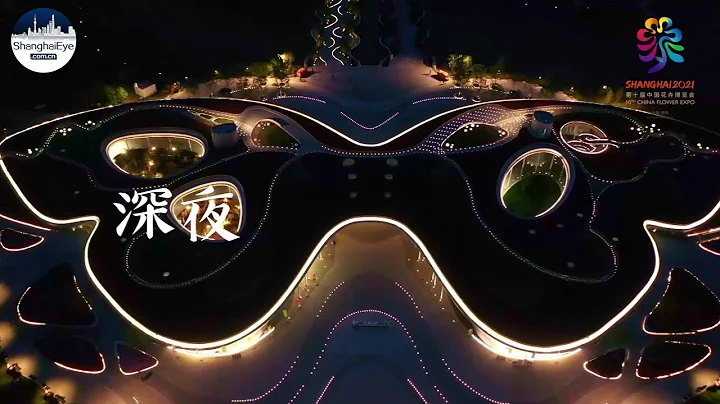 AMAZING! Watch the butterfly-shaped venue of Flower Expo from dawn to night - DayDayNews