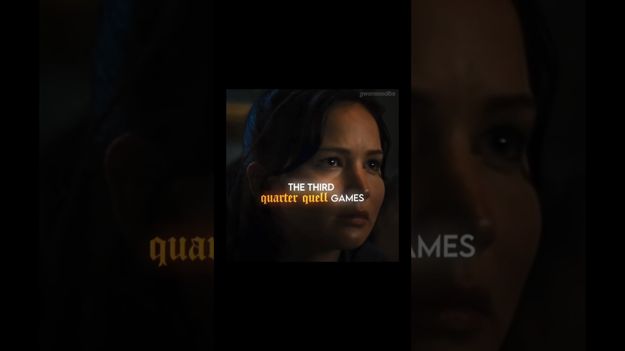 the realisation.. - hunger games - 