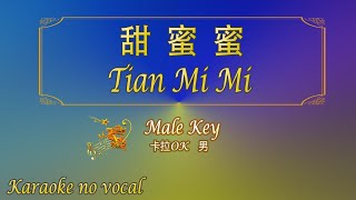 甜蜜蜜【卡拉OK (男)】《KTV KARAOKE》 - Tian Mi Mi (Male)