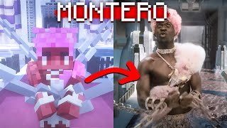 Lil Nas X - MONTERO (Call Me By Your Name) (Minecraft Version - Comparison)