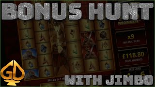 Bonus Hunt with JIMBO! Sparta, POP, Hells kitchen & more!