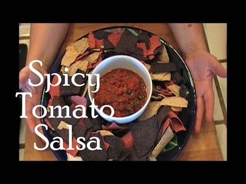 Spicy Tomato Salsa with Chipotles