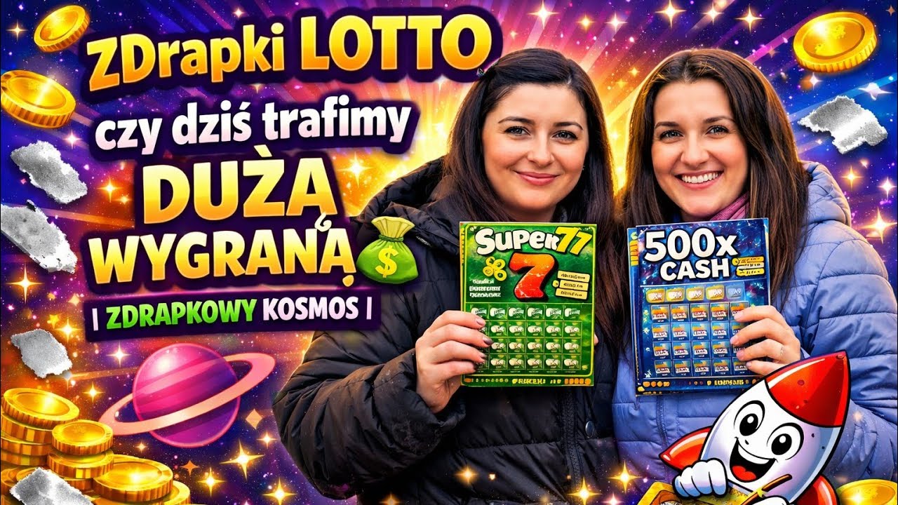 Kosmiczne ZDRAPKI LOTTO! ✨ Czy to TEN dzień na wielką wygraną? 😊