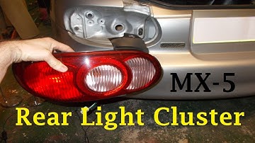 Mazda MX-5 Rear Light Cluster Removal