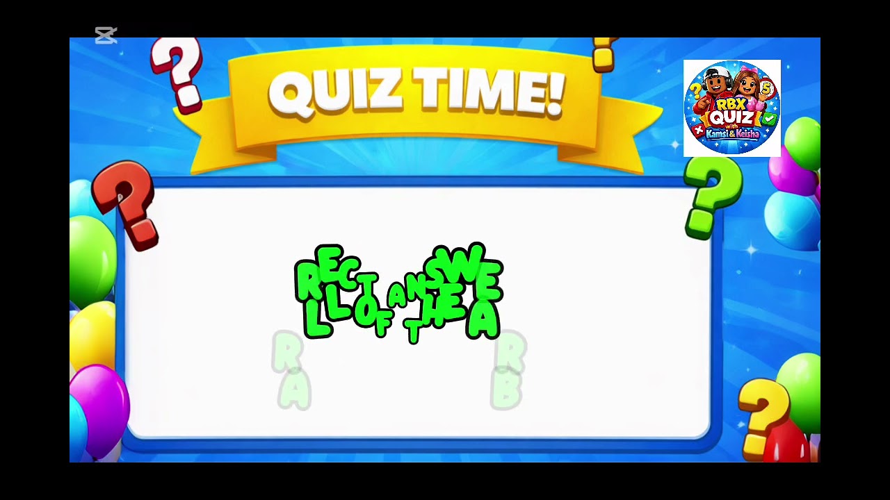 Easy Roblox Quiz for Kids 🎮🧠 | Can You Get All Right?
