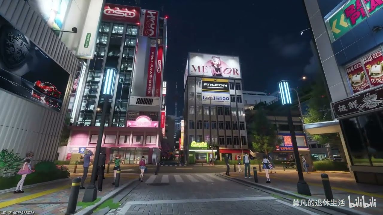 [이환 NTE] 게임속에 완벽히 구현된 아키하바라와 메이드 마작카페 Neverness To Everness CBT3