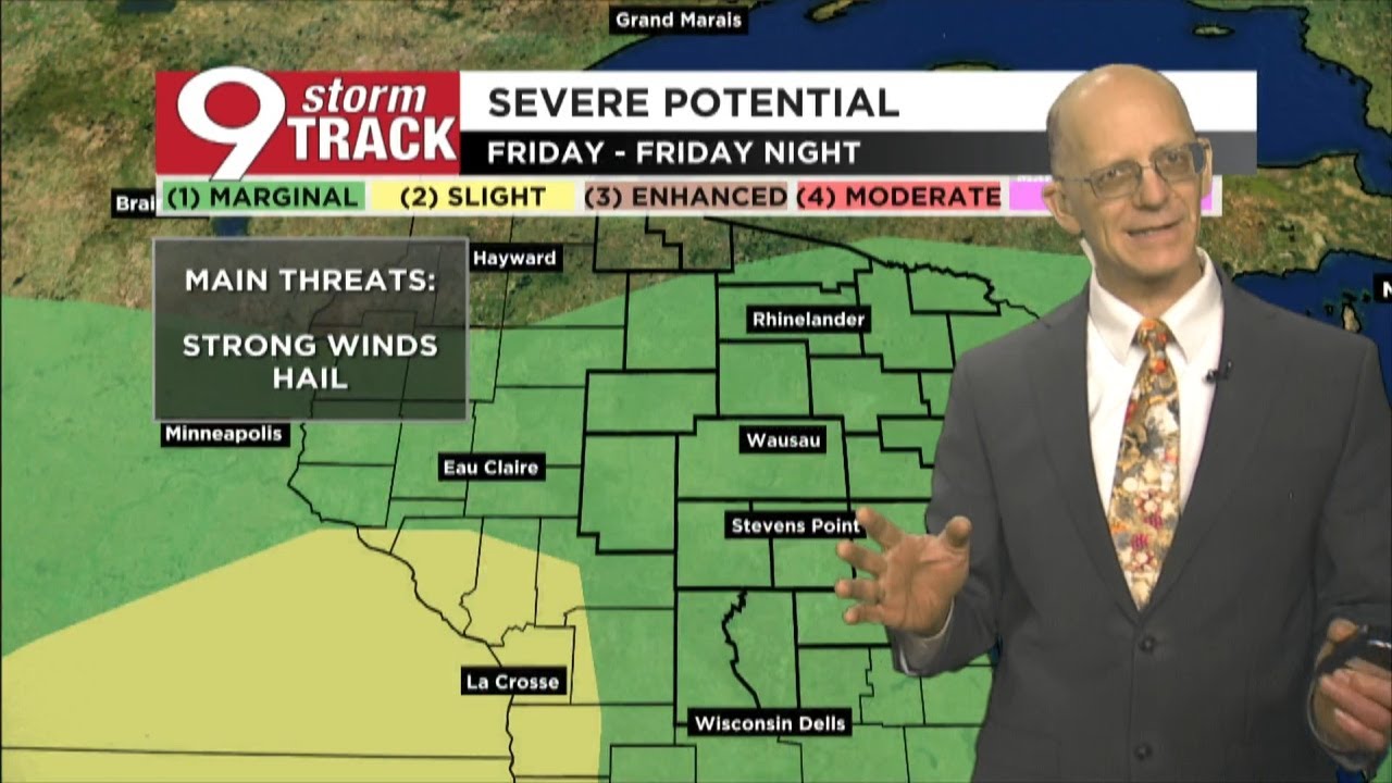Warm weather and some rain chances - YouTube