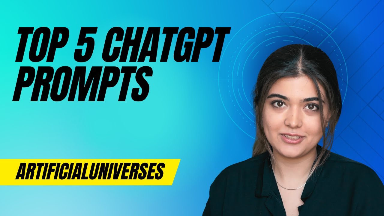 Top 5 chatGPT prompts !! | Best Prompts for chatGPT | What is prompt ...