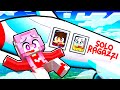 UNA RAGAZZA BLOCCATA SU un AEREO per SOLI RAGAZZI in MINECRAFT!