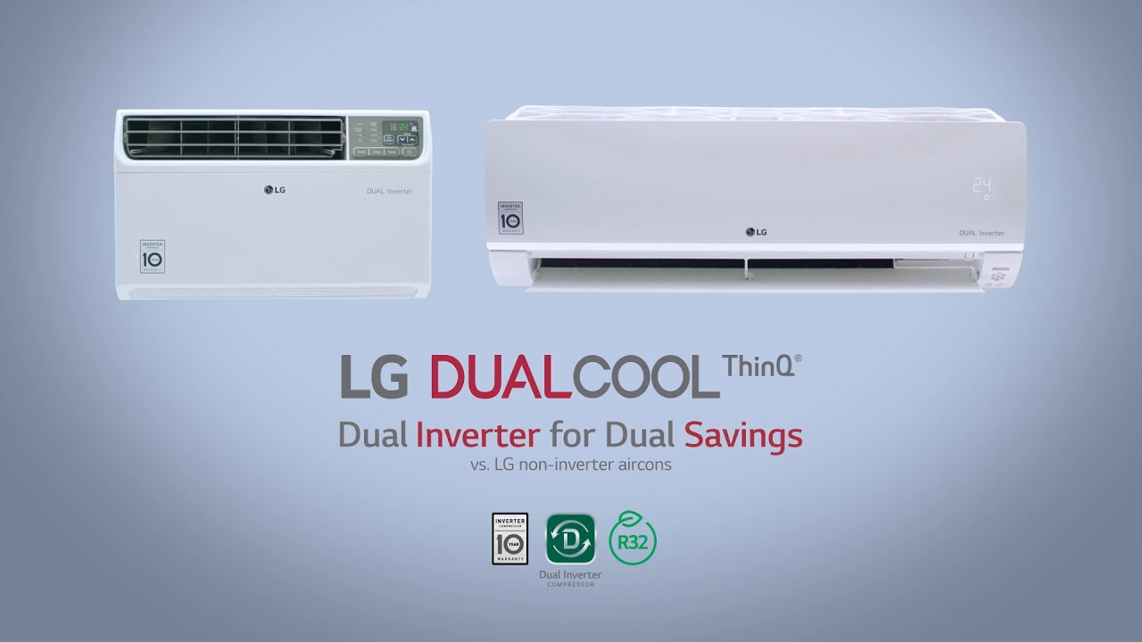 lg dual cool with dual inverter