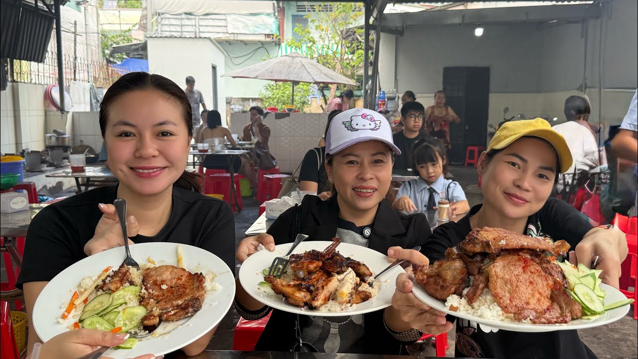 NGA SUMO CÀNG QUÉT SẠCH SẼ QUÁN CƠM TẤM CÙNG SONG HỶ VLOG 