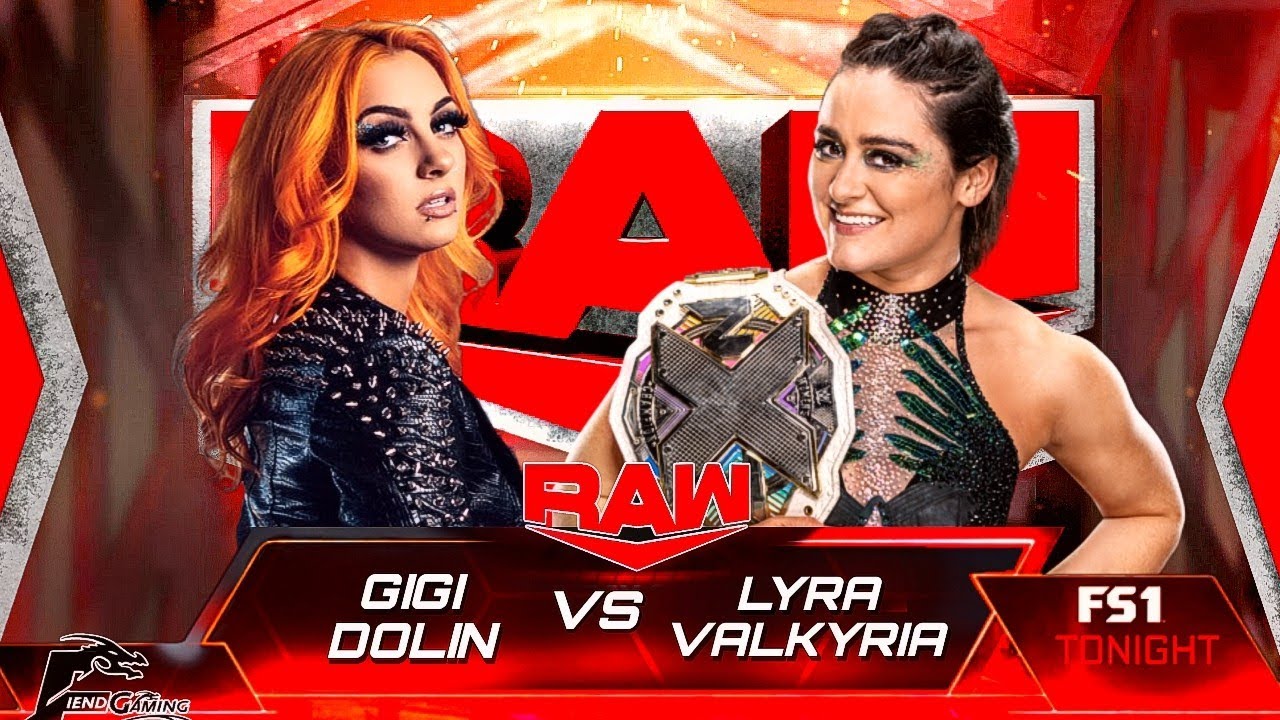 WWE 2K23 Lyra Valkyria Vs Gigi Dolin WWE RAW YouTube