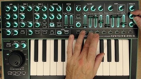 Roland SYSTEM-1 Simple Pads & Strings PRESETS