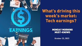 What's driving this week's market: Tech earnings? - MMMK 102323 by Trading Academy 655 views 6 months ago 5 minutes, 22 seconds