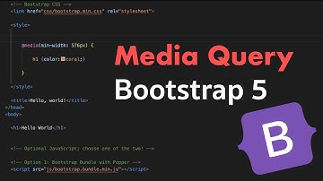 Media Query คืออะไรและทำงานยังไง | Bootstrap 5