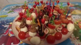 Приготовление семи видов вкусных холодных закусок (бутербродов) - Канапе на праздничный стол. Приготовление семи видов вкусных холодных закусок (бутербродов) - Канапе на праздничный стол.