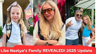 Like Nastya (Anastasia  Radzinskaya) Family 2025 Update | Real Names, Ages & Life in USA Information
