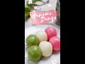 Hanami Dango Recipe #shorts