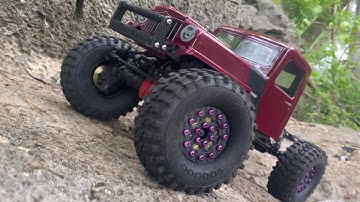R/C rock crawling w/ Negative-G TC-V1