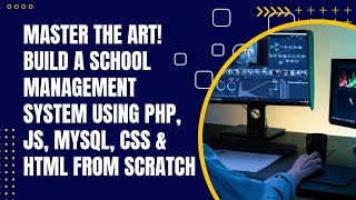 Master the Art! Build a School Management System using PHP, JS, MYSQL, CSS &amp; HTML from Scratch