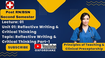 Second Semester Post RN (BSN) |Lec.01 Part-1,Unit 01,Principles of Teaching & Clinical Preceptorship