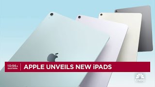 Apple unveils new iPads