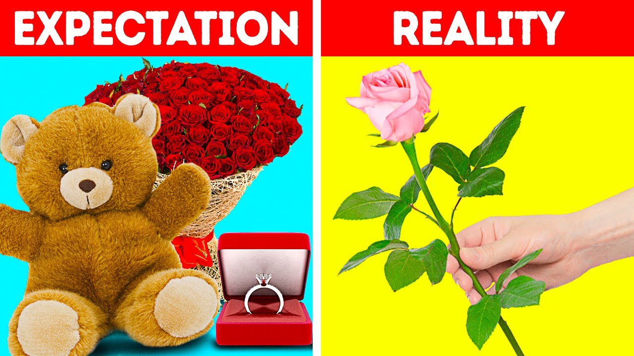 ROMANTIC GIFTS: EXPECTATION VS REALITY