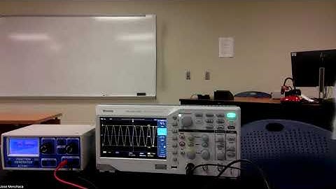 University Physics Lectures, Oscilloscope Laboratory, LC Resonant Circuit