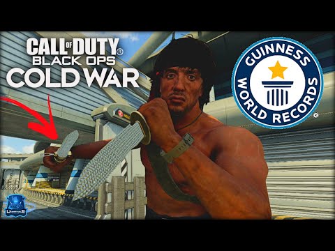 バリスティックナイフのみでキル記録更新🏆（1試合最多ナイフキル）COLD WAR - 世界記録！