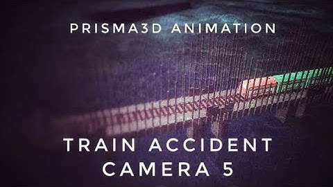 Prisma3d | Train Accident animation 5 #kaizengovind #prisma3d #prisma3danimation #prisma3dtutorial