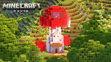 A Minecraft Movie: Mushroom House Tutorial