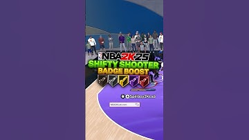 NBA 2K25 How to Shoot: Shifty Shooter Shooting Badge #nba2k25 #2k25