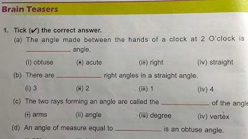 Class 4 unit 10 brain teasers dav public school ।। DAV Class 4 chapter 10 brain teasers