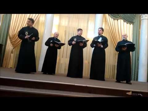 Russian Orthodox Male Choir from St. Petersburg