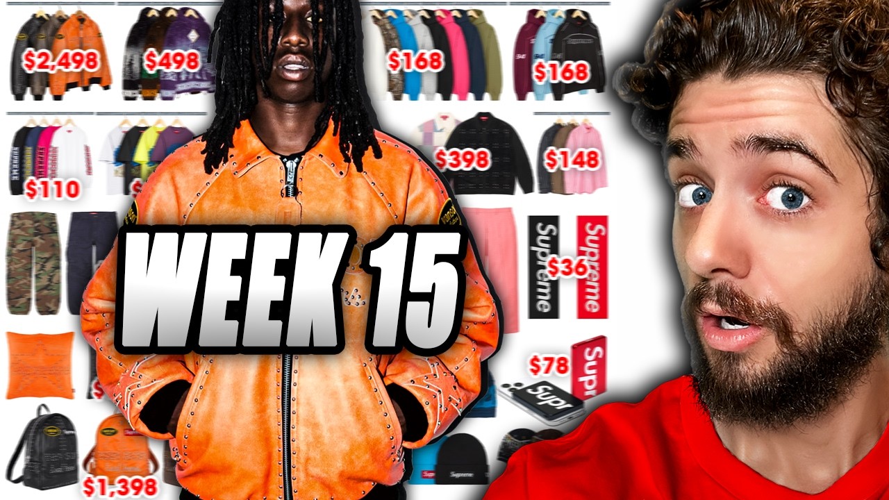 Supreme Week 15 Droplist - Box Logos x BB Simon x Vanson Leathers