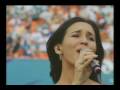 Lissette Gonzalez: National Anthem Dolphins Game