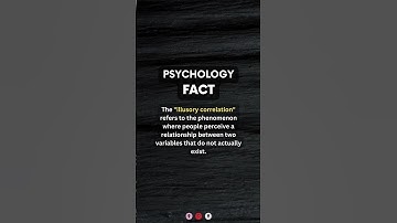 illusory correlation | #psychologyfacts #psychology #psychologyfact