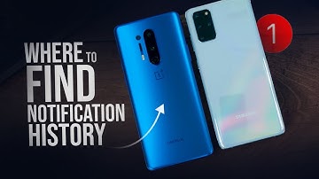 Where to Find Notification History on Android (tutorial)