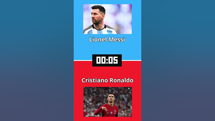 Messi vs Ronaldo: ¿A quién prefieres? ⚽🔥
