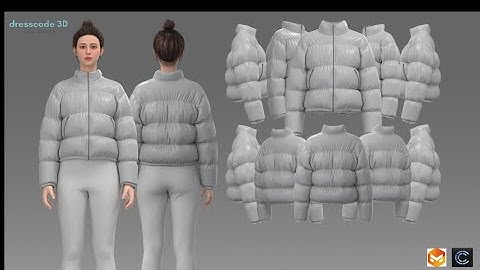 Puffer tutorial in Clo 3D